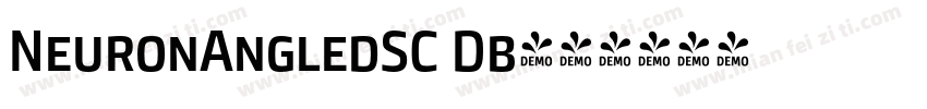 NeuronAngledSC Db字体转换